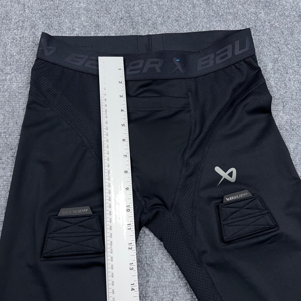 NEW Bauer Pro Jill Pant Women's 12 Black Hockey Base Layer Compression Leggings - Picture 11 of 14